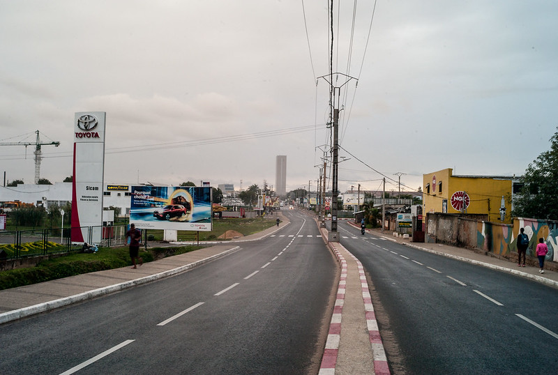 The street Ravoninahitriniarivo which is located in the area of Antanimena in Antananarivo Madagascar this Friday April 03, 2020. Photo: World Bank / Henitsoa Rafalia