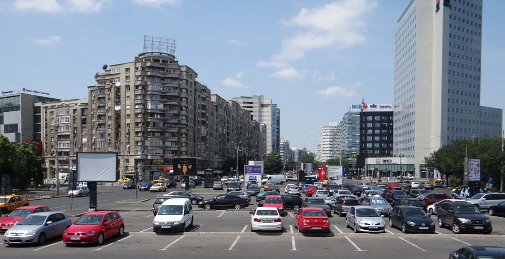 Bucharest, Romania roads