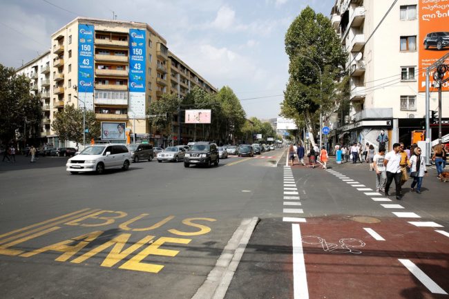 Renovated Pekini Street (/Tbilisi City Hall)