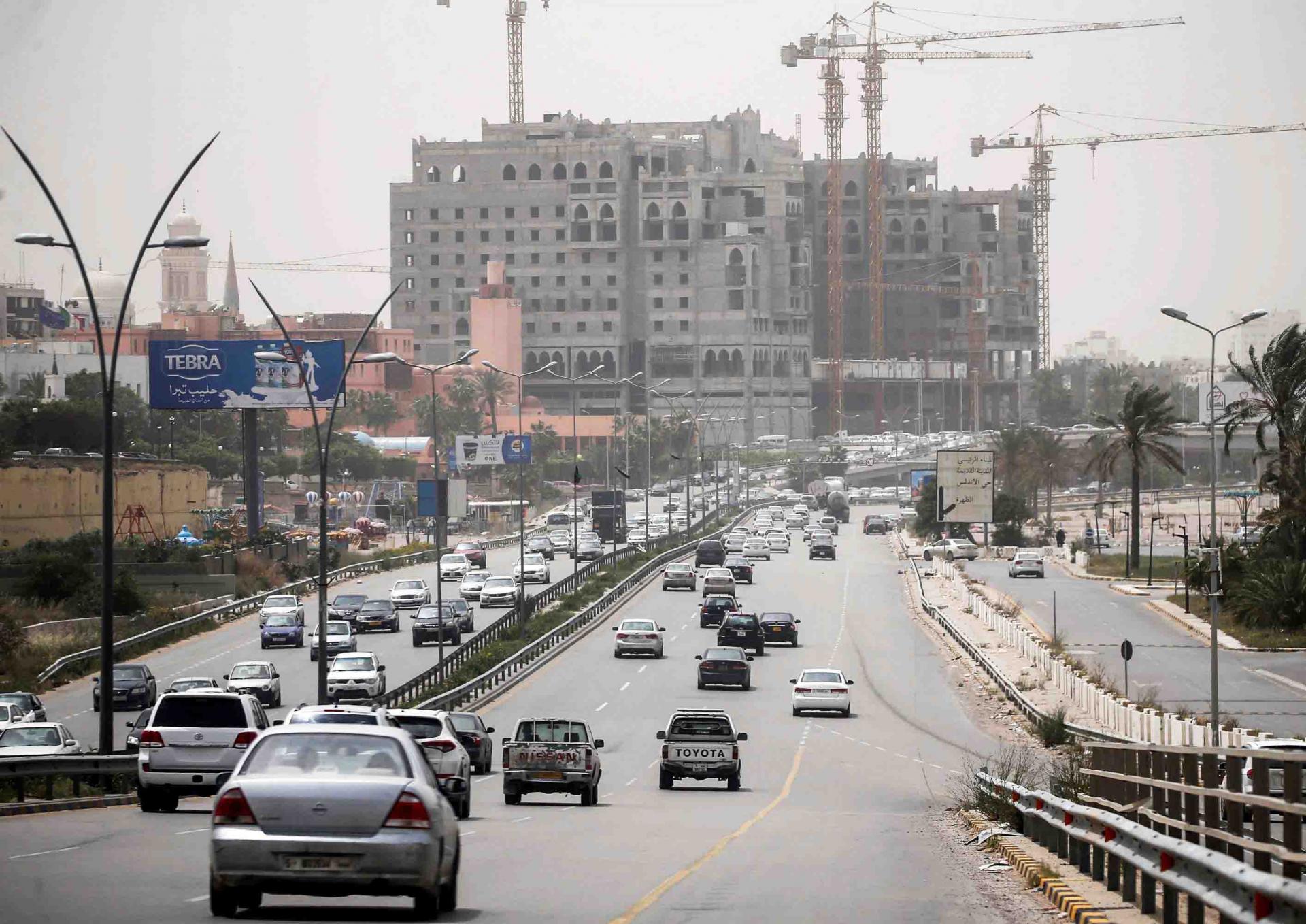 Libya roads. Mahmud Turkia/AFP via Getty Images