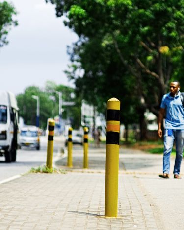 MAN WALKING IN ACCRA, GHANA By DANIEL SILVA YOSHISATO