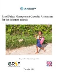 Road Safety Management Capacity Assessment for the Solomon Islands