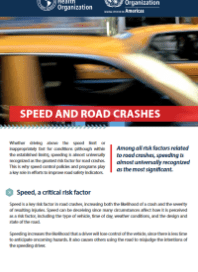 Speed and Road Crashes (Pan-American Health Organization)